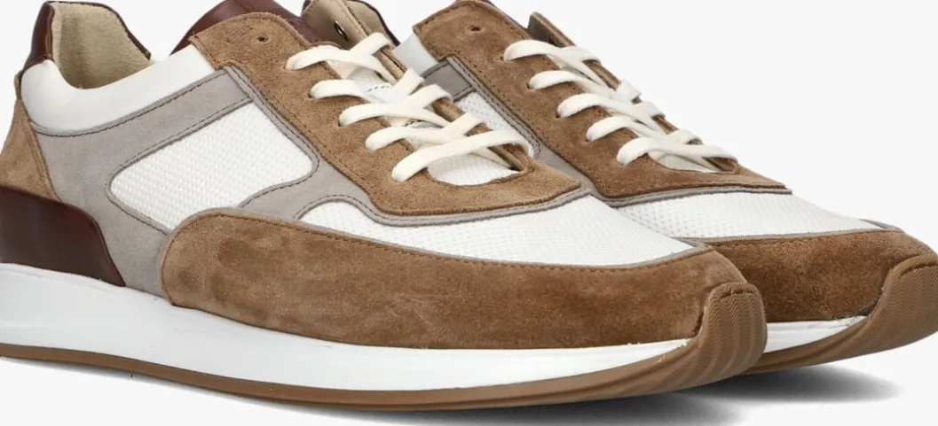 bruine van bommel lage sneakers sbm-10020 libra