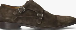bruine van bommel nette schoenen sbm-30020 raffia