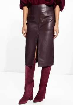 bruine vanessa bruno midirok felindra jupe