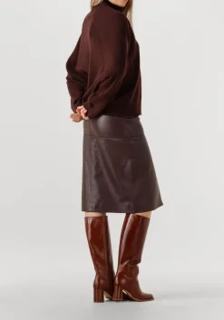 bruine vanessa bruno midirok felindra jupe