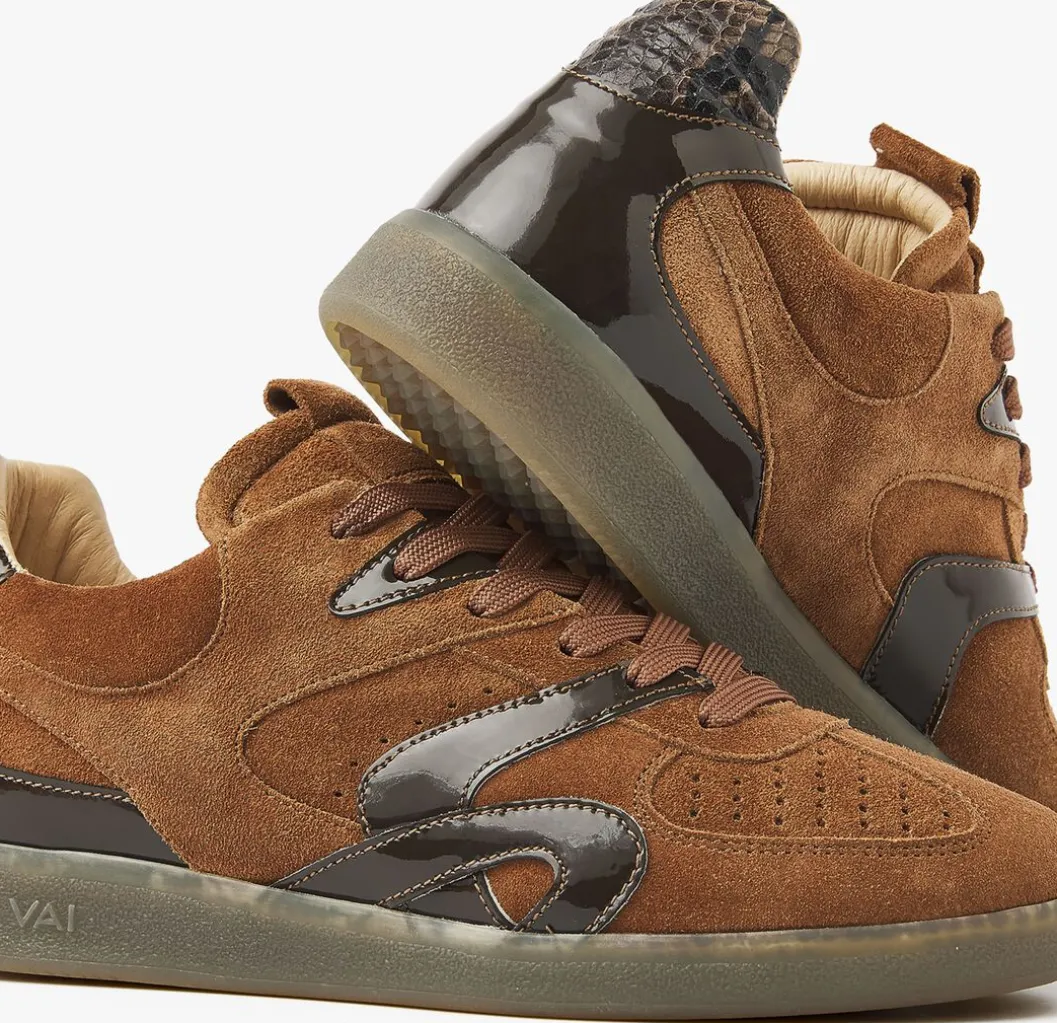 bruine via vai lage sneakers nilla macy