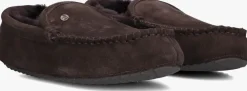 bruine warmbat pantoffels earlwood