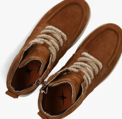 bruine xsensible hoge sneakers romagna