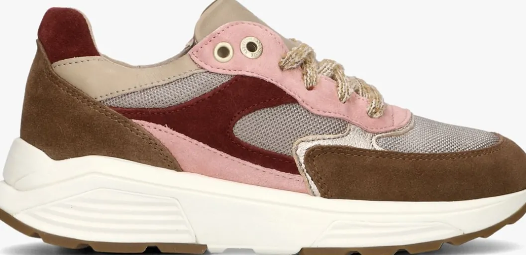 bruine xsensible lage sneakers ponte vecchio