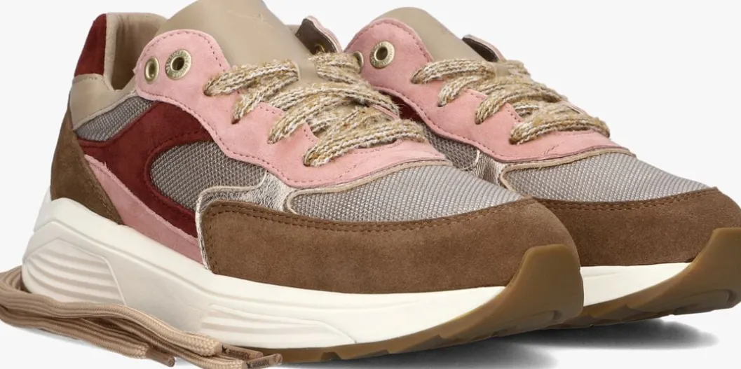 bruine xsensible lage sneakers ponte vecchio