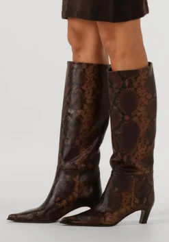 bruine zinda hoge laarzen 3245