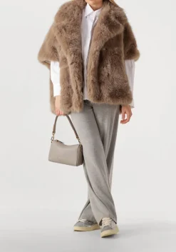 camel alter ego faux fur jas elin