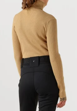 camel goldbergh coltrui mira long sleeve knit sweater