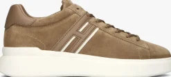 camel hogan lage sneakers h580 allacciato h slash