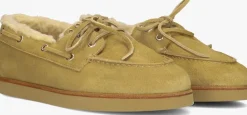 camel posa loafers deck loafer shearling