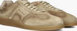 camel santoni lage sneakers oly cube