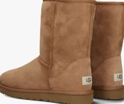 camel ugg vachtlaarzen m classic short
