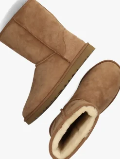 camel ugg vachtlaarzen m classic short