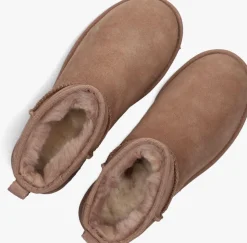 camel ugg vachtlaarzen w classic ultra mini