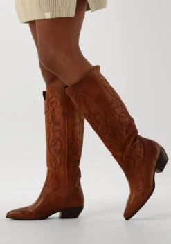 cognac blasz hoge laarzen 123