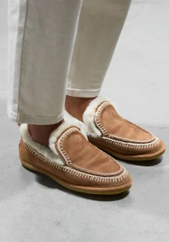 cognac laidbacklondon instappers jude slipper crochet