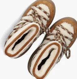 cognac moon boot snowboots mb luna boot shearling