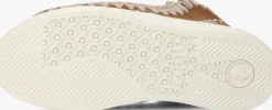 cognac mou hoge sneakers eskimo sneaker