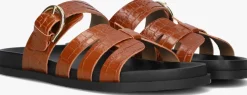 cognac notre-v slippers 227105
