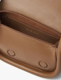 cognac nubikk schoudertas bobby mini bag ii