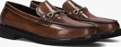 cognac stefano lauran loafers 12081