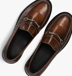 cognac stefano lauran loafers 12081
