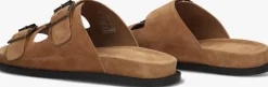 cognac stefano lauran slippers 2 gesp bio slipper 1