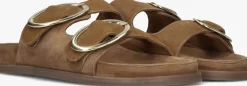 cognac strategia slippers f69 sue