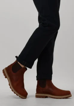 cognac timberland chelsea boots britton road mid chelsea
