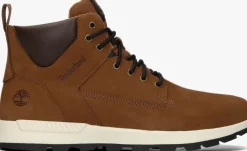 cognac timberland hoge sneakers killington trekker