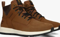 cognac timberland hoge sneakers killington trekker
