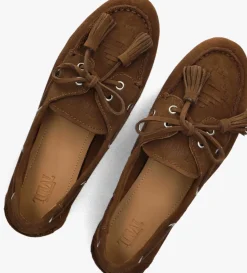 cognac toral mocassins shima