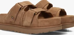 cognac ugg slippers w goldenstar hi slide