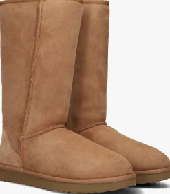 cognac ugg vachtlaarzen classic tall ii