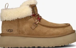 cognac ugg vachtlaarzen w funkarra cabin cuff
