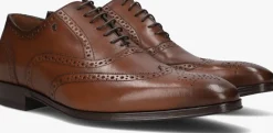 cognac van bommel nette schoenen sbm-30130