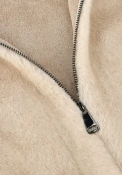 creme alter ego faux fur jas linn