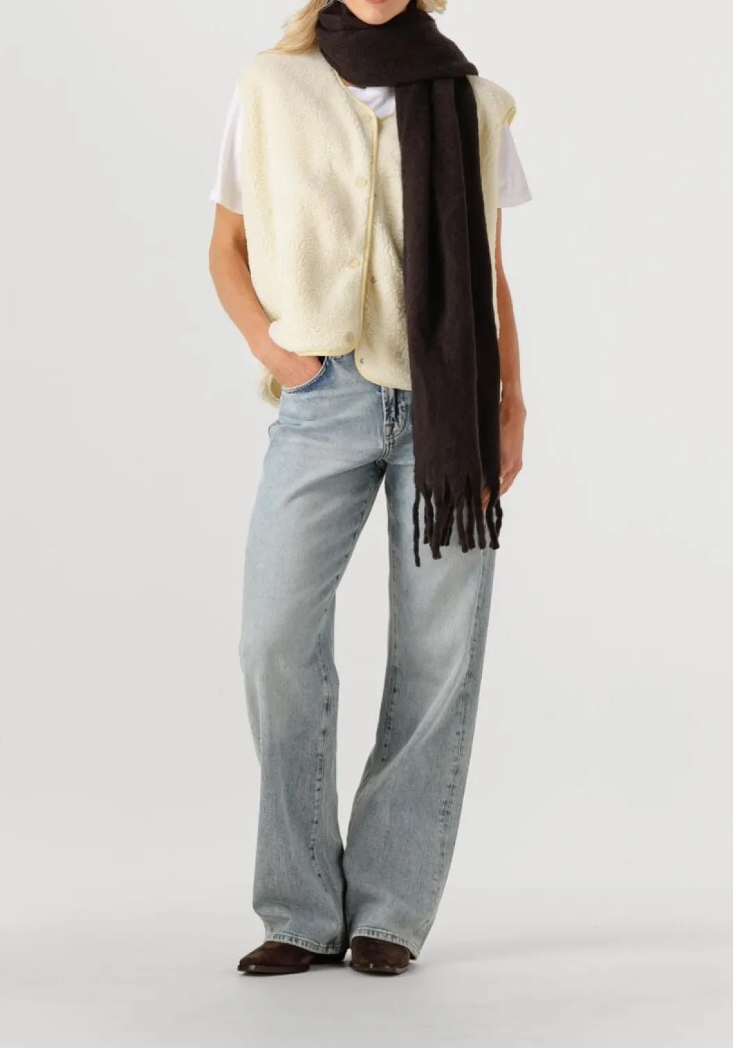 creme american vintage gilet hoktown