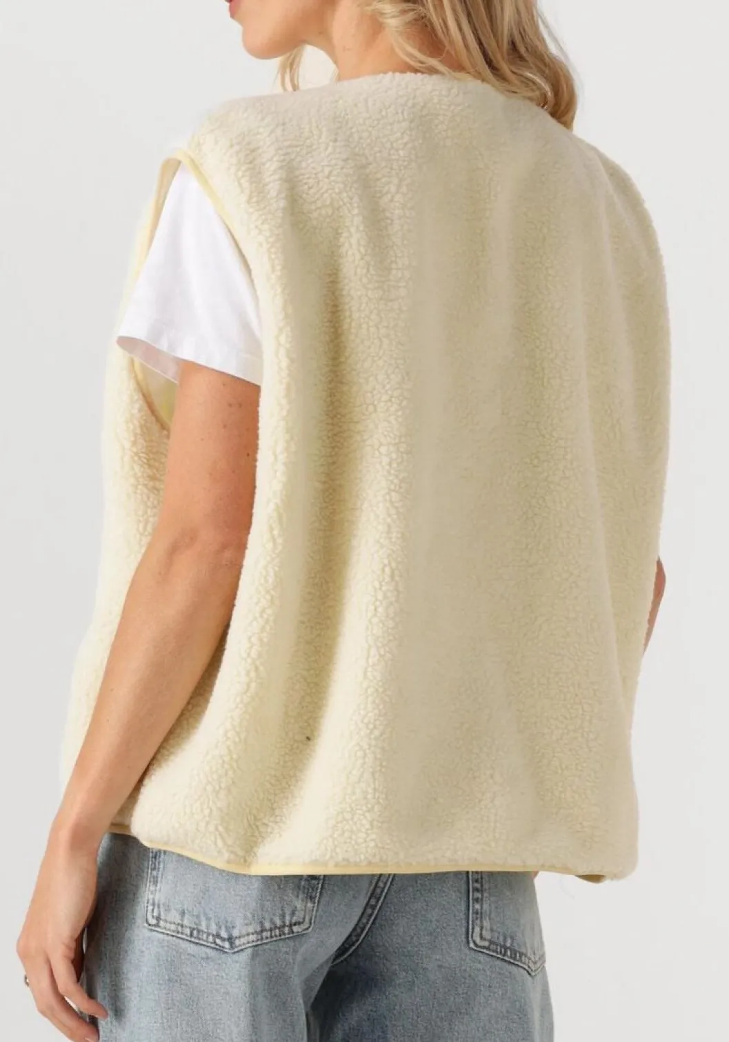 creme american vintage gilet hoktown