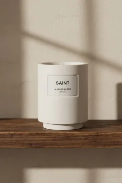 creme august & piers geurkaarsen saint 340gr - scented candle