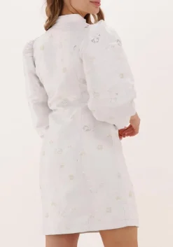 creme bruuns bazaar mini jurk prunella adrine dress