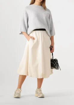 creme co'couture midirok poppycc balloon skirt
