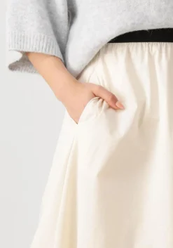 creme co'couture midirok poppycc balloon skirt