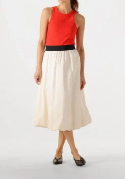 creme co'couture midirok poppycc balloon skirt