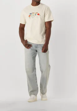 creme forét t-shirt botanic t-shirt