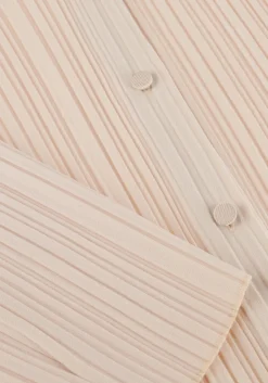 creme forte forte blouses poly crepe plisse' overshirt