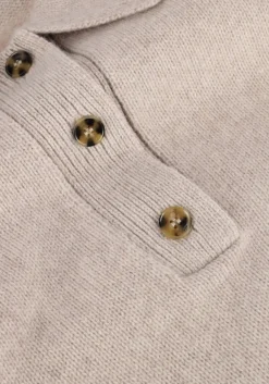 creme herskind top alberto knit polo blouse