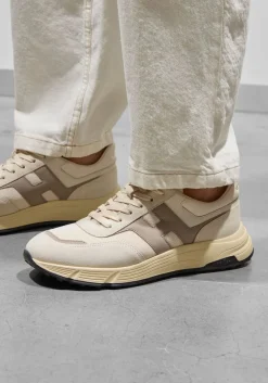 creme hogan lage sneakers hyperlight allac nuova
