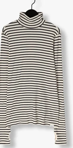 creme penn & ink trui longsleeve stripe