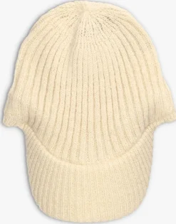creme woolrich muts brushed alpaca cap